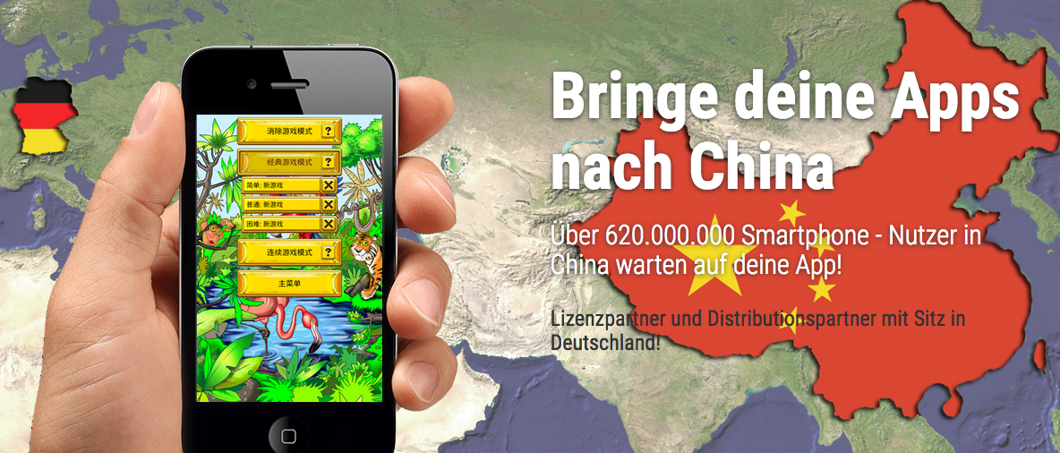 Apps in China verkaufen