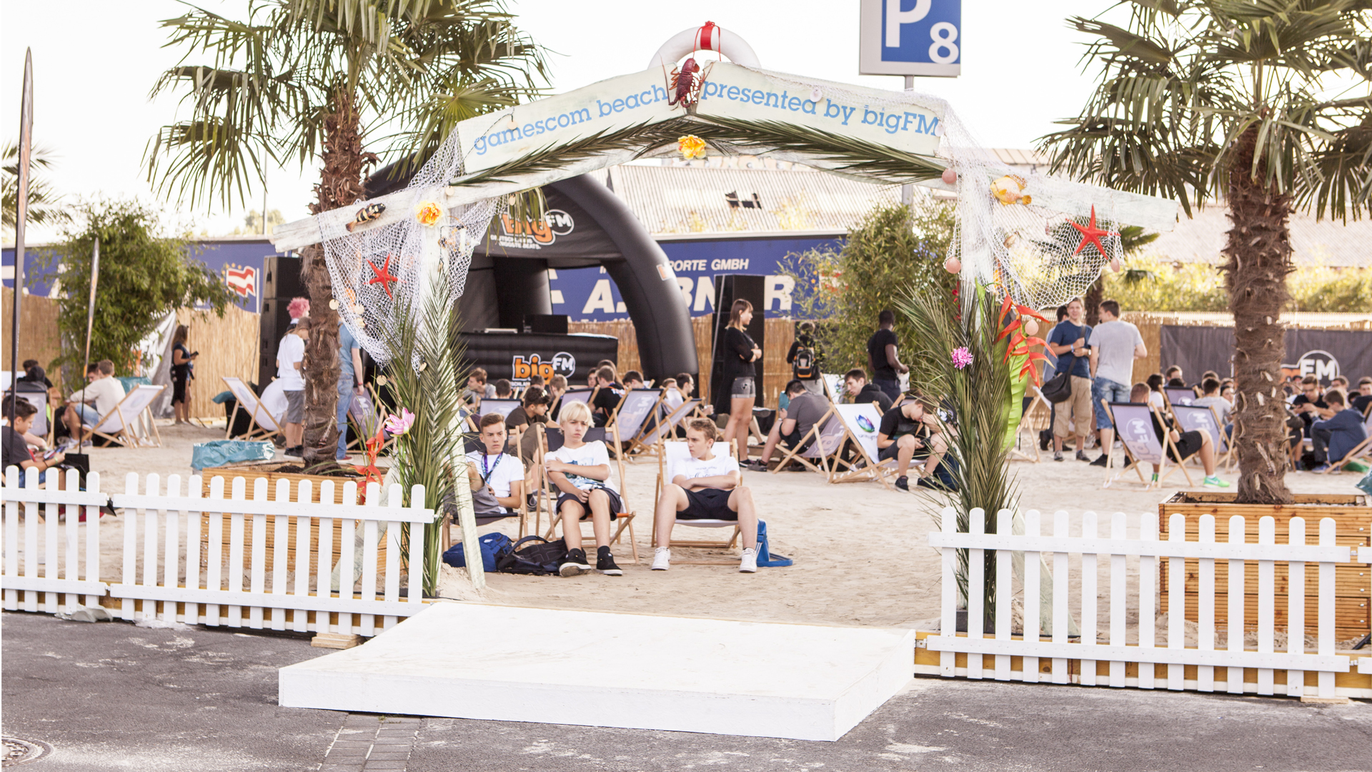 gamescom 16 beach